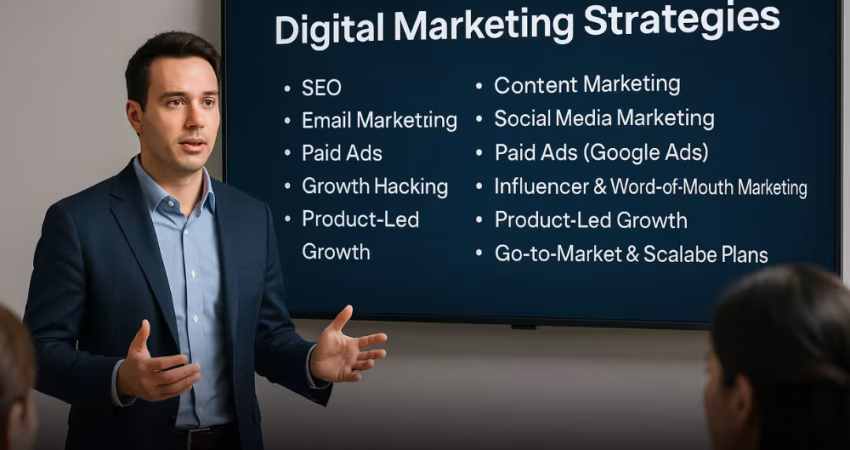 Best digital marketing strategies for startups in 2026
