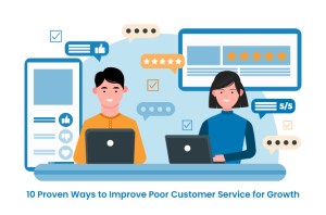 ways to improve poor customer service
