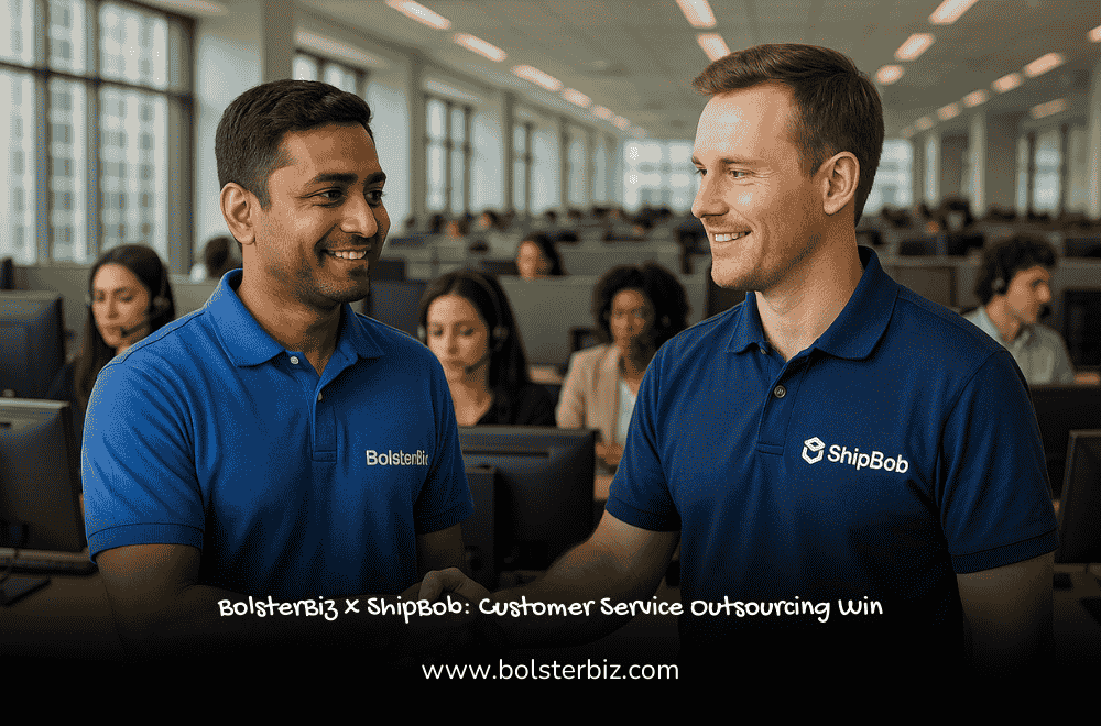BolsterBiz x ShipBob Customer Service Outsourcing Win
