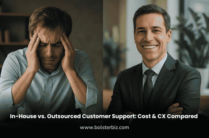 in-house vs. outsourced customer support