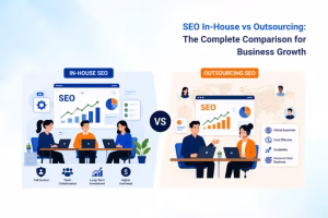 The comparison between SEO in-house vs outsourcing
