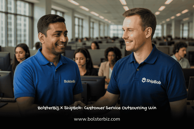 BolsterBiz x ShipBob Customer Service Outsourcing Win