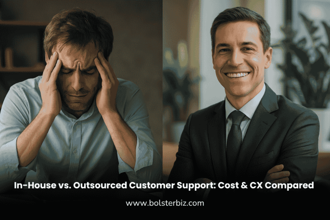 in-house vs. outsourced customer support