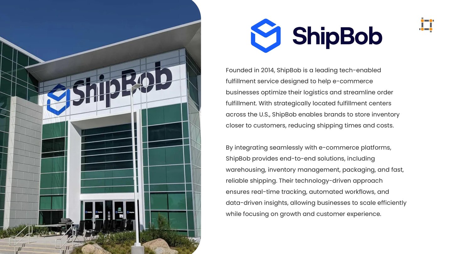 About ShipBob: e-commerce fulfillment and logistics technology
